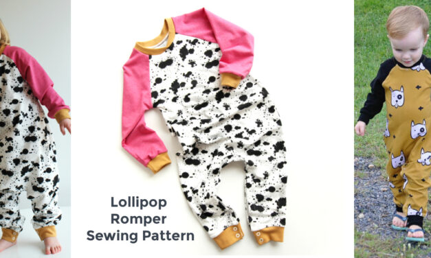 The Lollipop – New Easy Baby Romper PDF Pattern