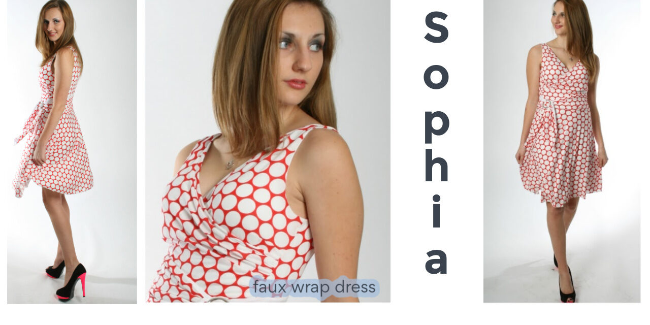 Sophia Wrap Dress Sewing Pattern