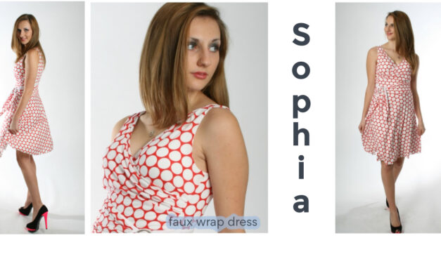 Sophia Wrap Dress Sewing Pattern