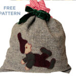 Handmade Christmas: Free Gift Bag Sewing Pattern