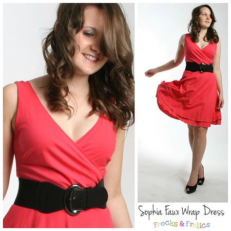Frocks and Frolics - Sophia Wrap Dress