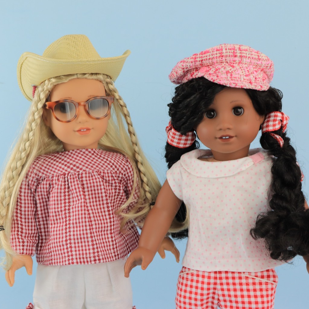 doll hair, hair style, american doll, american girl, 18 inch doll, sewing, beginner, sewing for gifts
