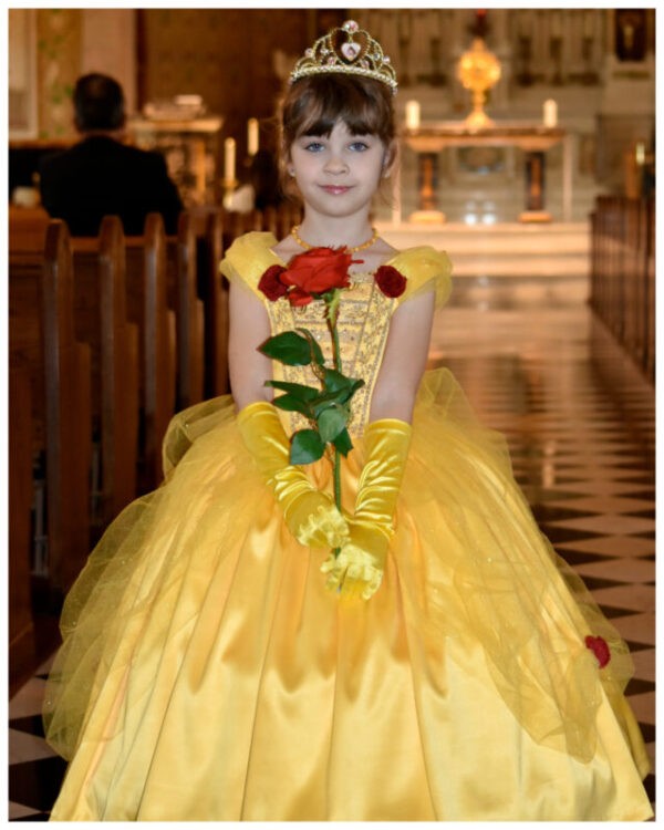 Princess Dress PDF Sewing Pattern, princess costume, Belle costume, Frocks & Frolics