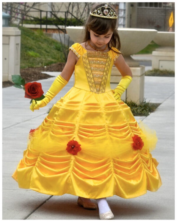 Princess Dress PDF Sewing Pattern, princess costume, Belle costume, Frocks & Frolics