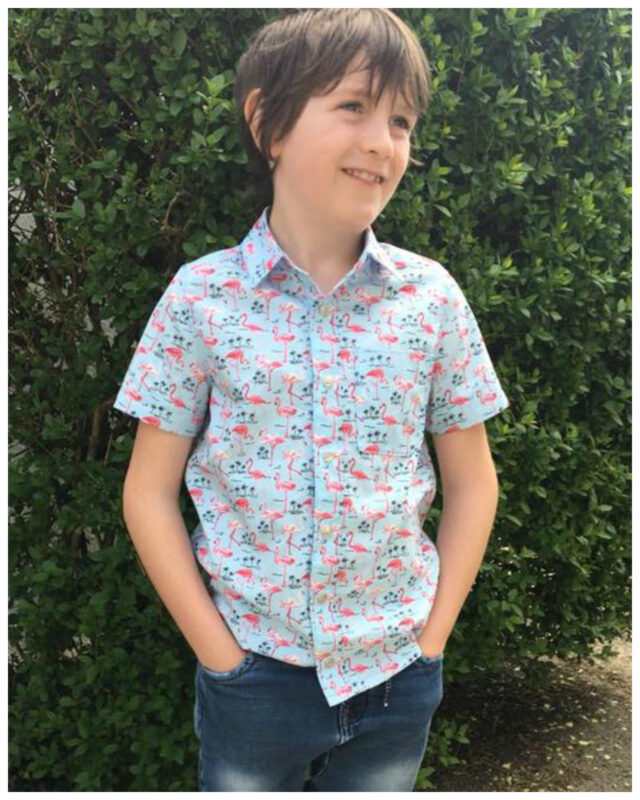 Boys Cool Shirt pdf | sewing pattern | sewing course | Frocks and Frolics