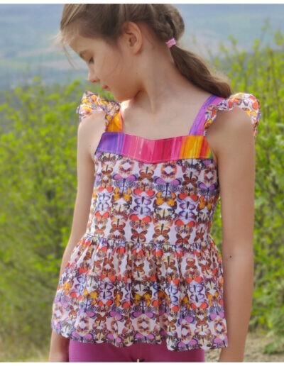 Connie sun top PDF | sewing pattern | sewing course
