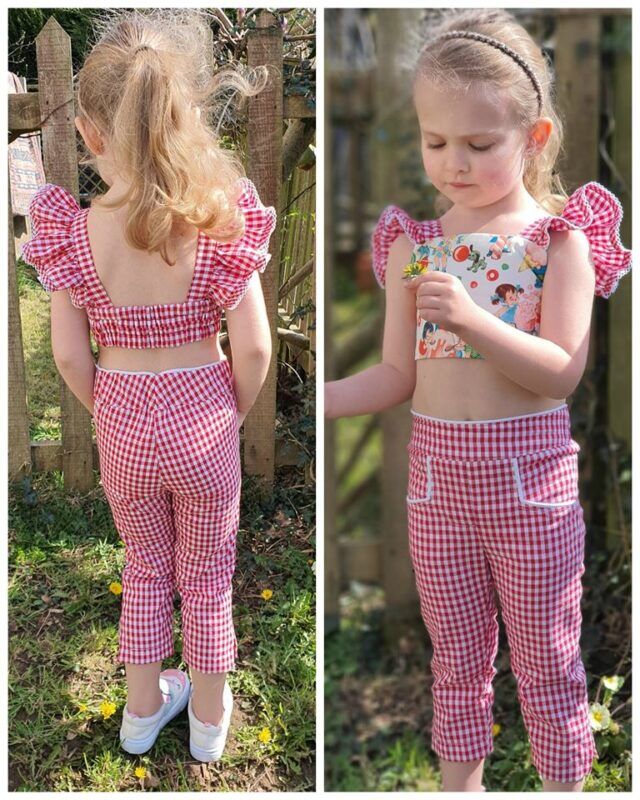 Audrey Capri Pants pattern, sewing pattern