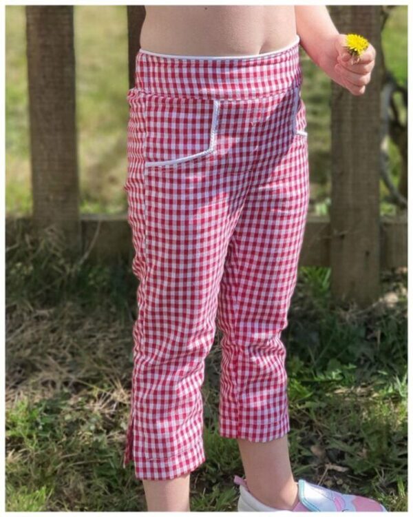 Frocks and Frolics - Audrey Capris Pants Girls PDF Sewing Pattern