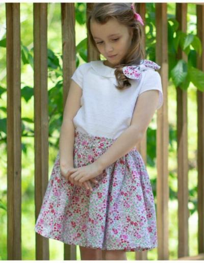 Frocks and Frolics - Betsy vintage skirt pdf sewing pattern