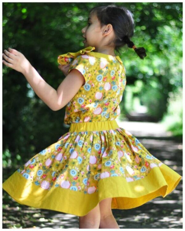 Frocks and Frolics - Betsy Vintage Skirt PDF Sewing Pattern