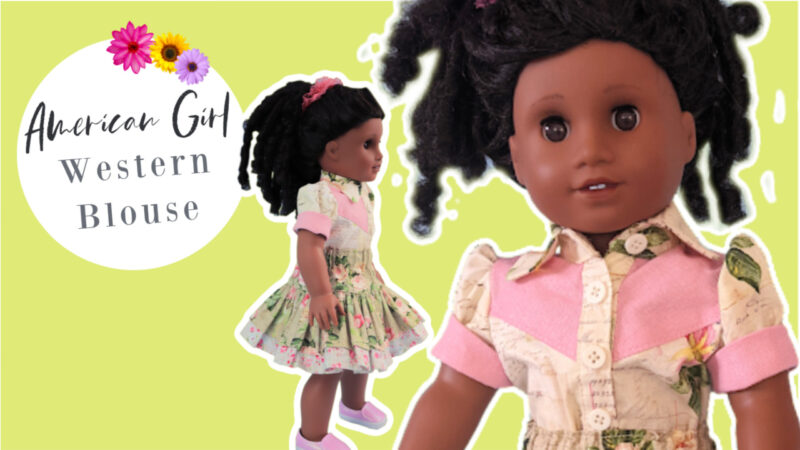 Western Blouse Sewing Pattern & Course for Dolls
