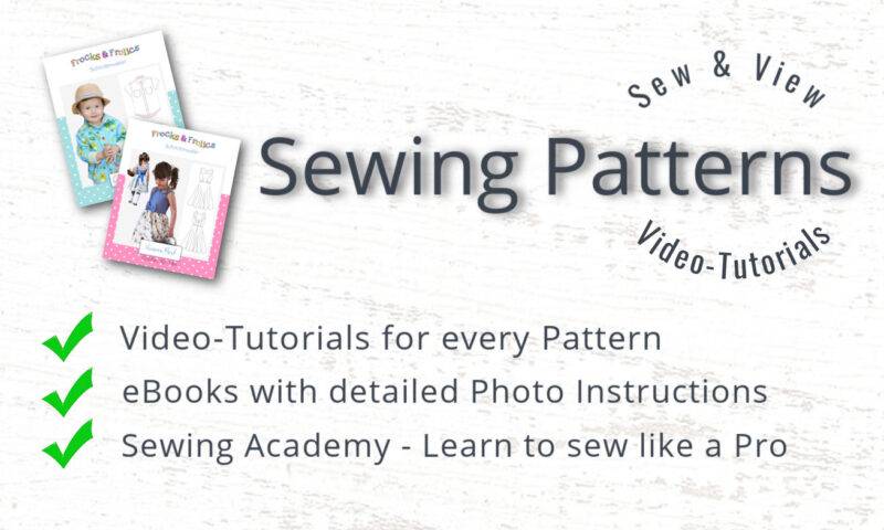 frocks and frolics, learn to sew, sewing school, sewing pattern, pdf sewing pattern, frocks for girls, frock, patterns for boys, free video tutorials