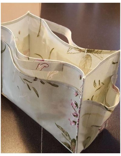 Handbag organizer, pdf sewing pattern, bag, tote, sewing, Frocks & Frolics